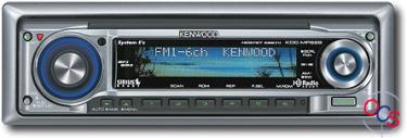 Kenwood KDC-MP828 CD receiver with MP3 / WMA / AAC playback at