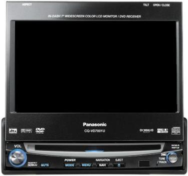 Panasonic CQ-VD7001U In-dash 7" diagonal Widescreen Color LCD Monitor