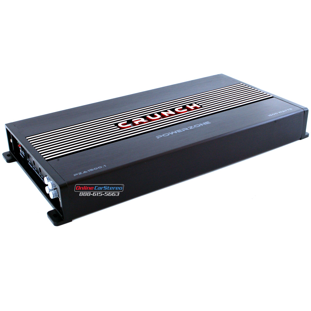Crunch PZT150 (PZT15001) Car Amplifier AWG Amplifier Kit