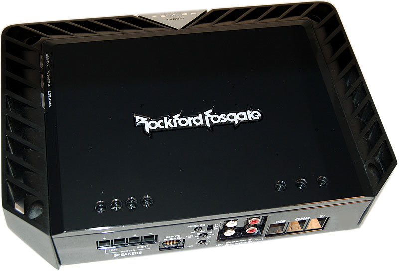 Rockford Fosgate T4004 400W Power Series Compact 4Channel Class AB