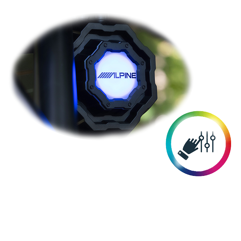 Alpine SPV-65RGB-CAN Powersports / Marine Speakers