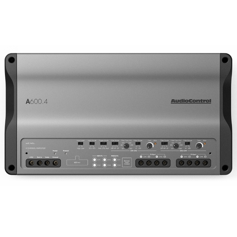 AudioControl A600.4 4 Channel Amplifiers