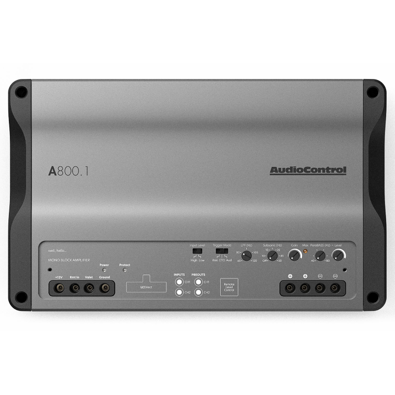 AudioControl A800.1 Mono Subwoofer Amplifiers