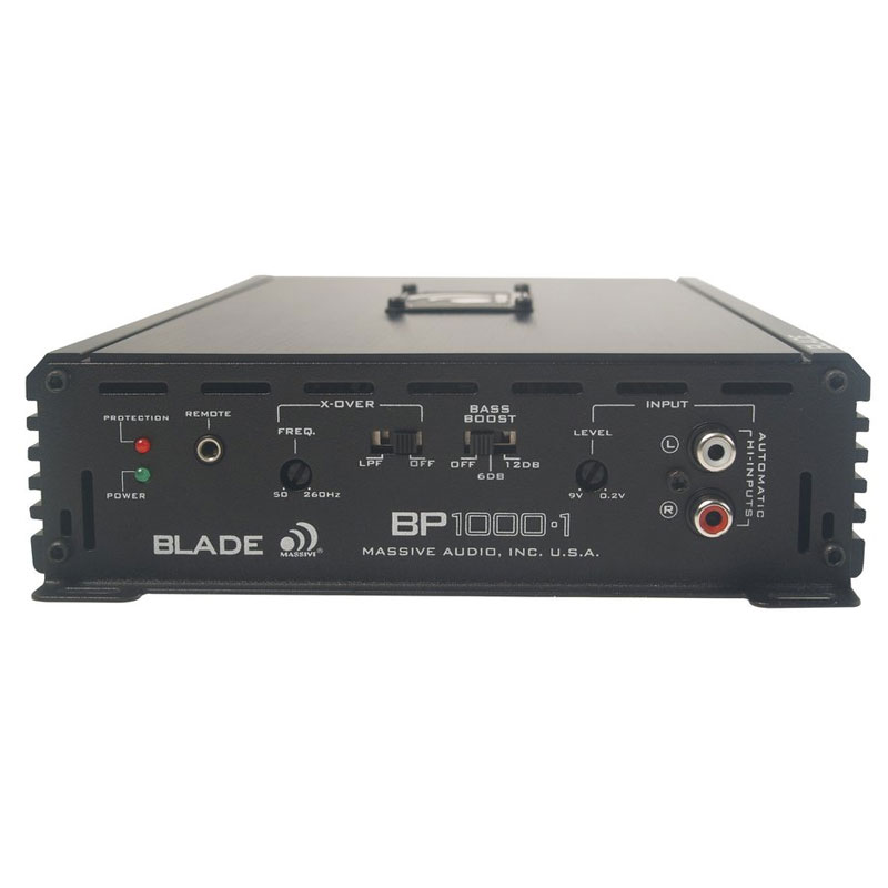 Massive Audio BP1000.1 Mono Subwoofer Amplifiers