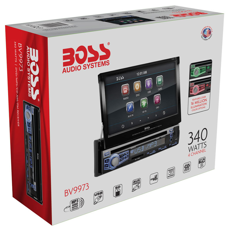 Boss Audio BV9973 In-Dash Video Receivers (With Screen)