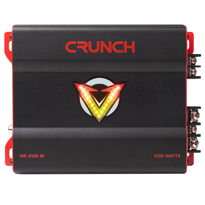 Crunch DR-2125.1D Mono Subwoofer Amplifiers