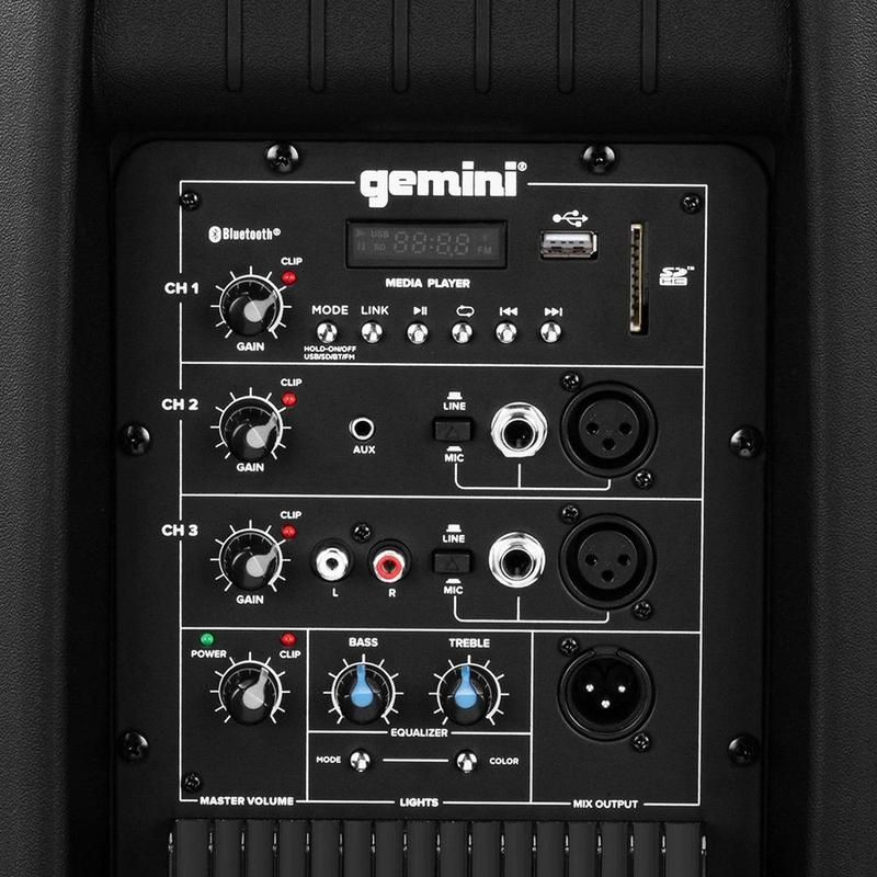Gemini AS-2115BT-LT Portable Speakers