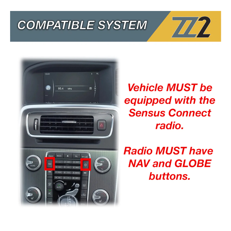 ZZ-2 IT3-VOLVO Apple CarPlay Receivers