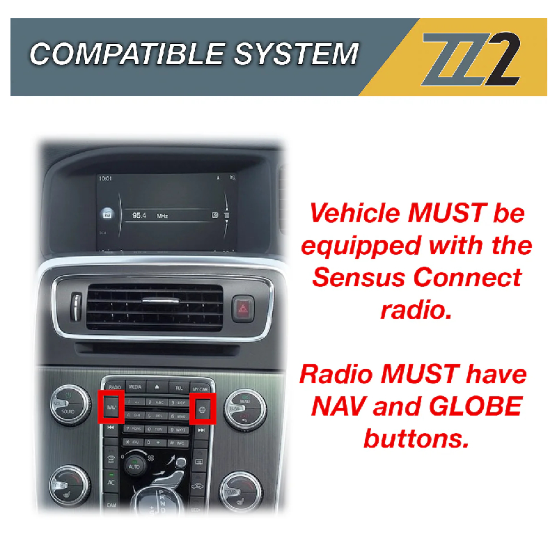 ZZ-2 IT3-VOLVO Apple CarPlay Receivers