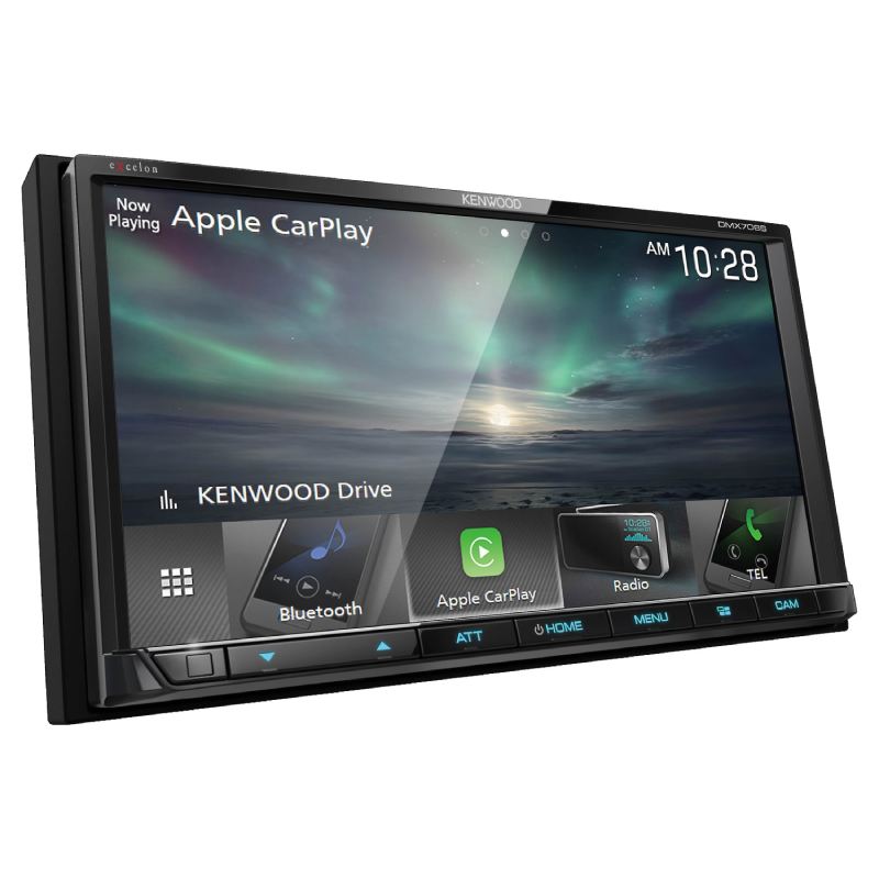 Kenwood Excelon DMX706S Apple CarPlay Receivers