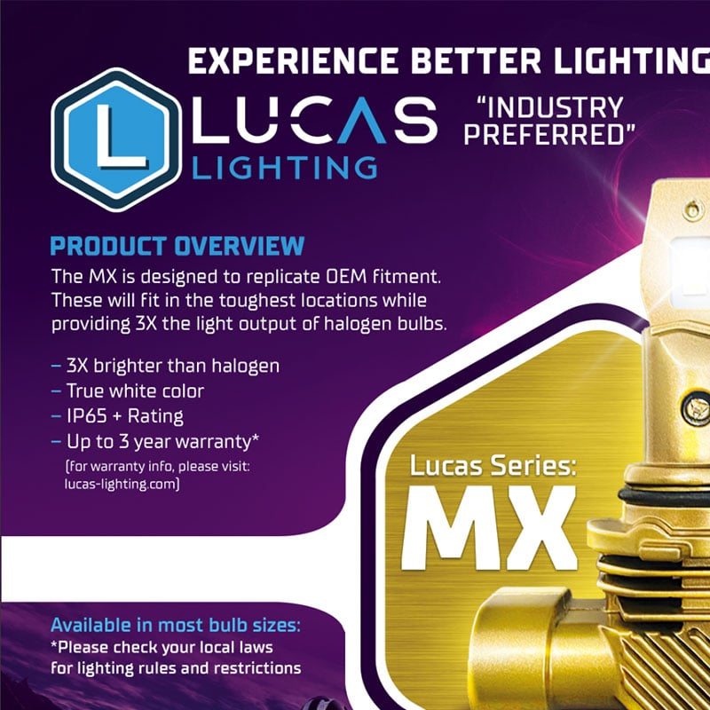 Lucas Lighting MX-PSX26W LED Lights