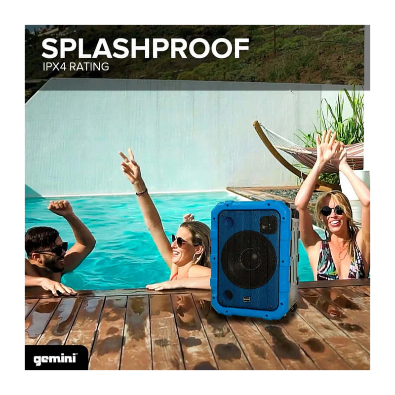 Gemini MPA-2400BLU Portable Speakers