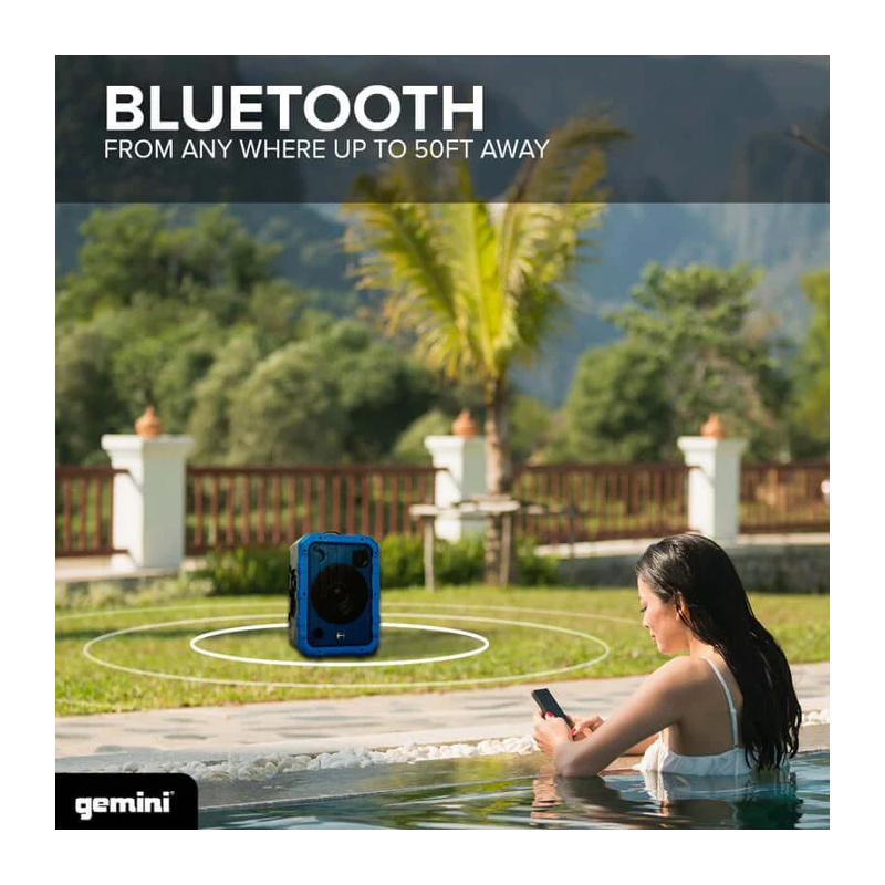 Gemini MPA-2400BLU Portable Speakers