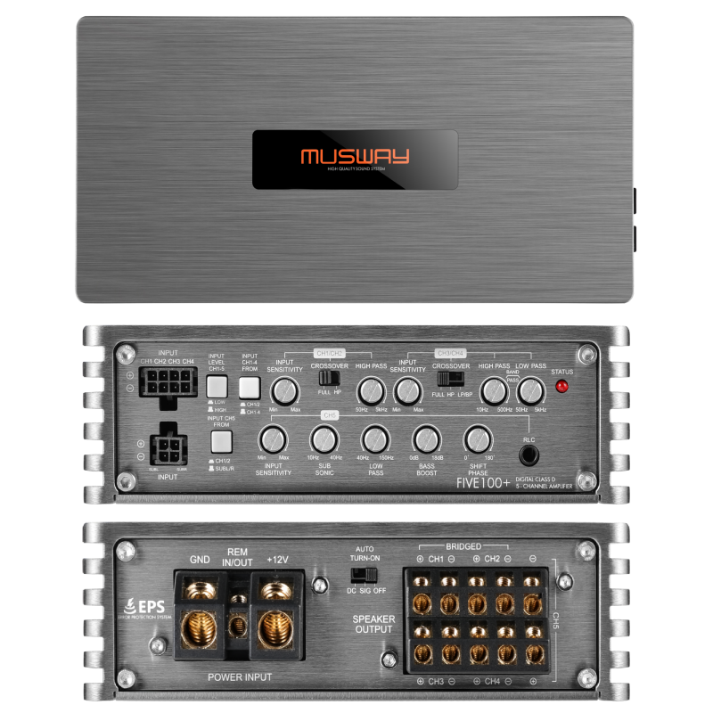 Musway FIVE.100+ MX Amplifiers