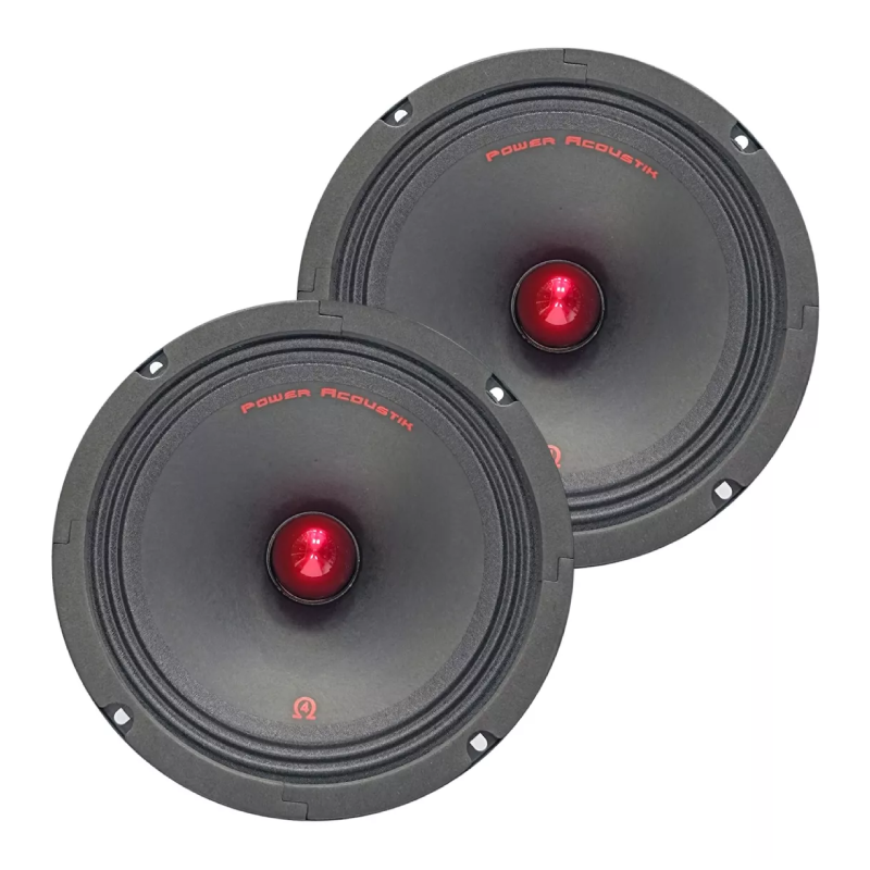 Power Acoustik PR-804 Midbass Drivers