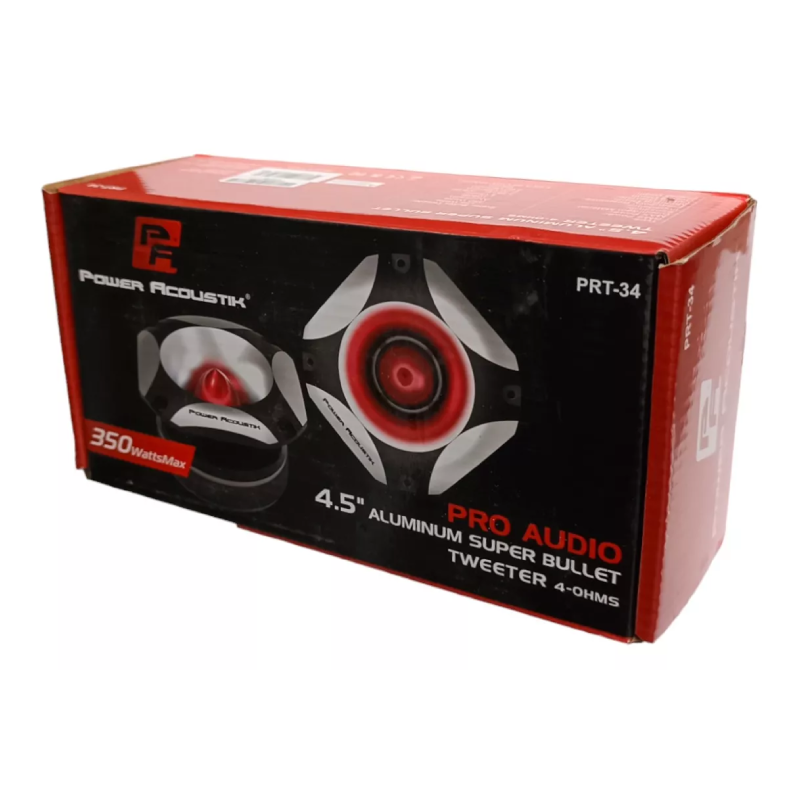 Power Acoustik PRT-34 Car Tweeters