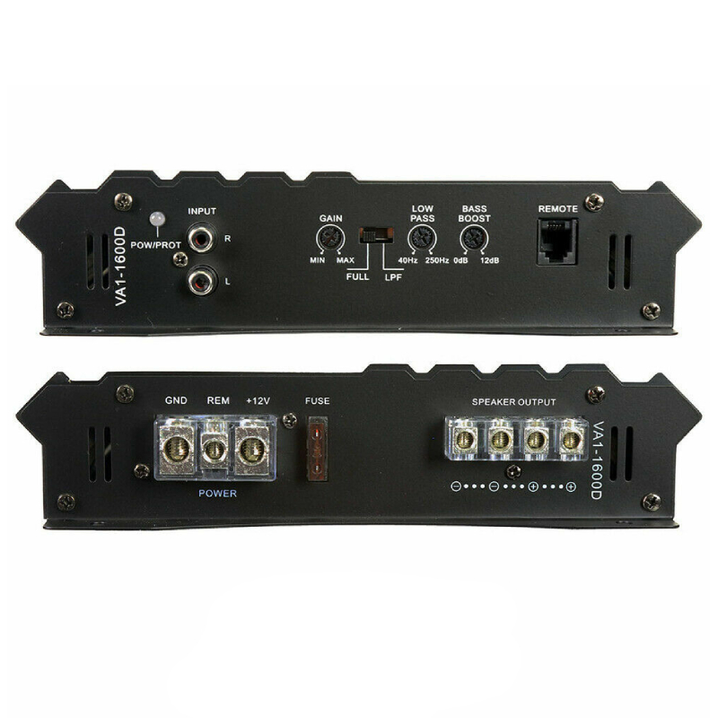 Power Acoustik VA1-1600D Mono Subwoofer Amplifiers