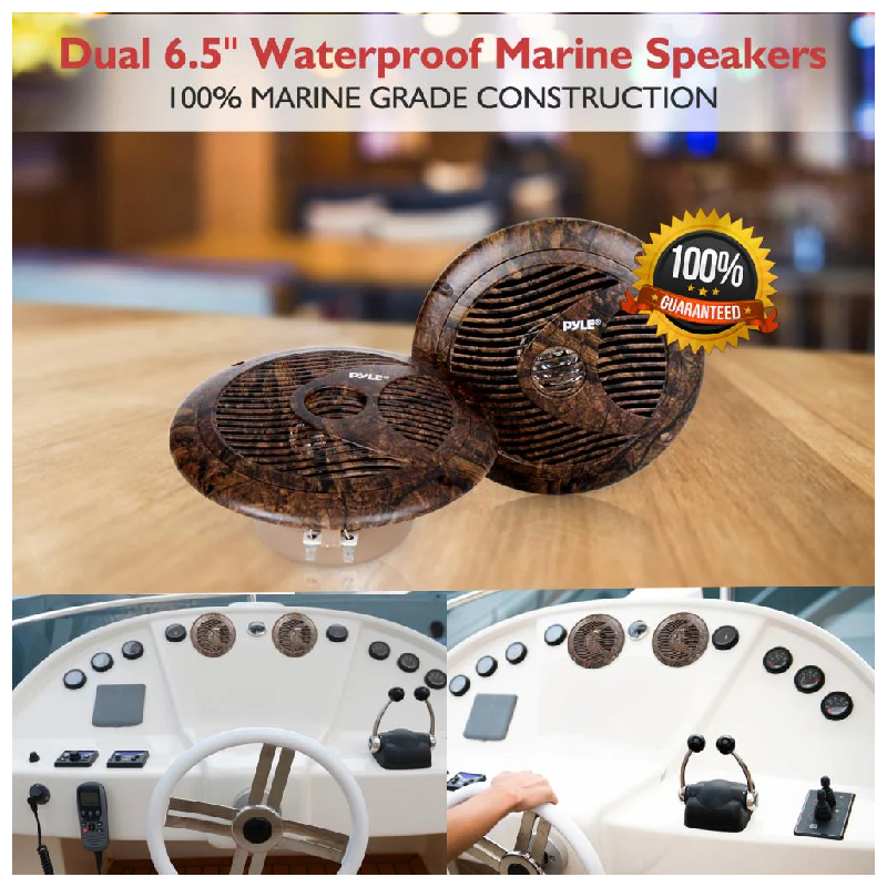 Pyle PLMR60DK Marine Speakers