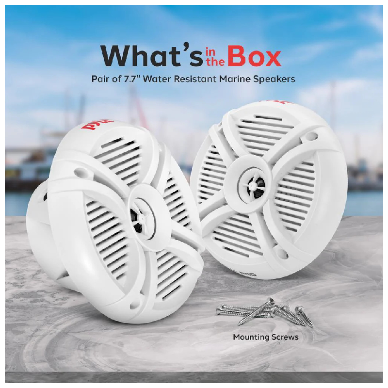 Pyle PLMRX77 Marine Speakers