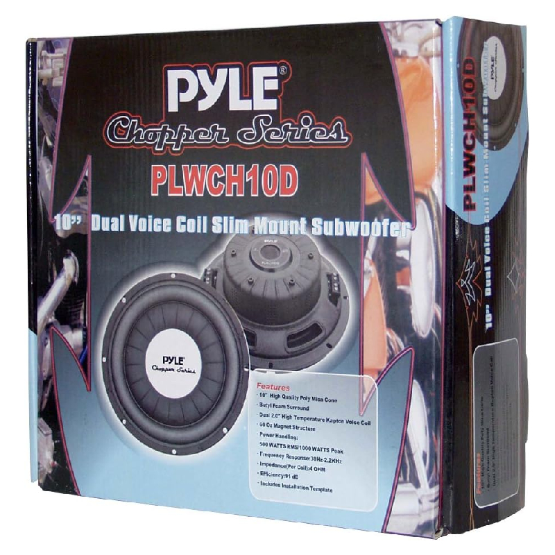 Pyle PLWCH10D Component Car Subwoofers