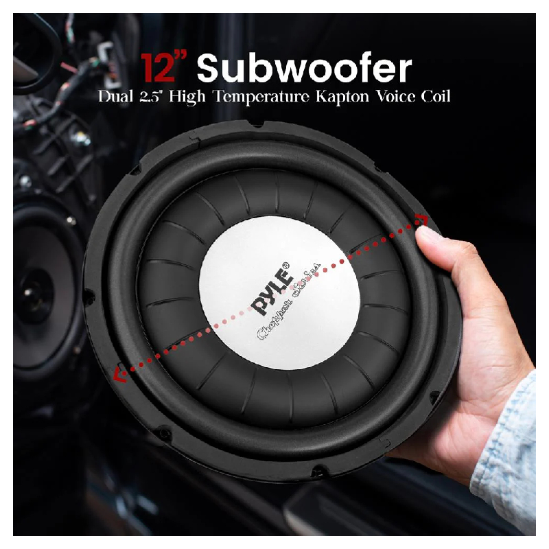 Pyle PLWCH12D Component Car Subwoofers