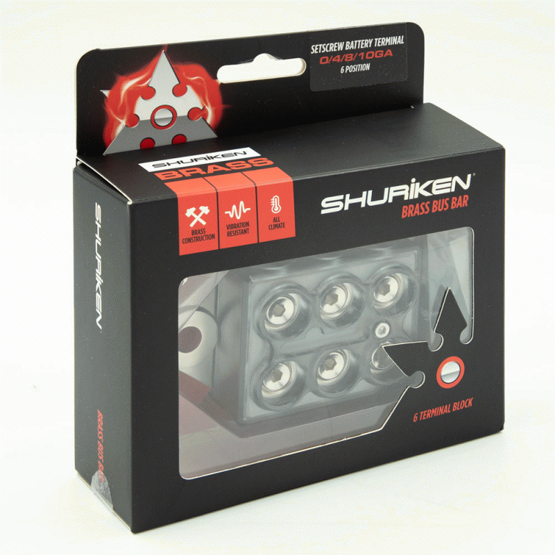 Shuriken SK-TML-BLK Battery Terminal Blocks