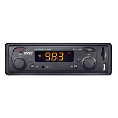 Pyle PLR14MUA In-Dash AM/FM-MPX MP3 Dual Knob Radio with USB and SD ...