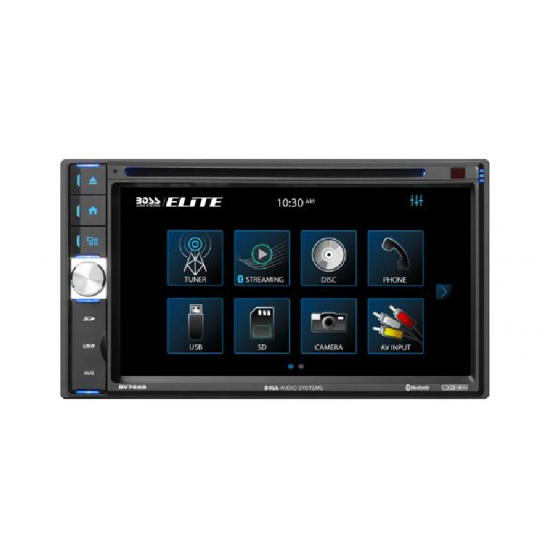 Boss Elite BV765BLC Double DIN DVD Receivers