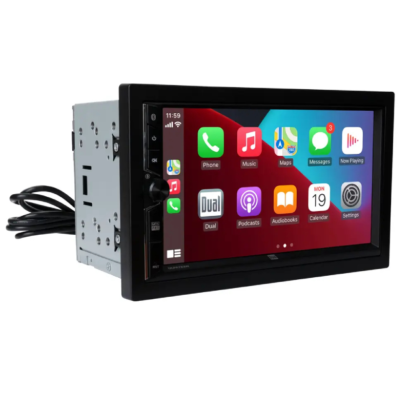 Dual DCPA723W Apple CarPlay Receivers