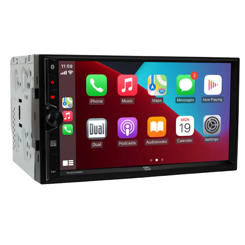 Dual DCPA723W Apple CarPlay Receivers