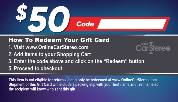 OCS $50 Gift Card Gift Cards