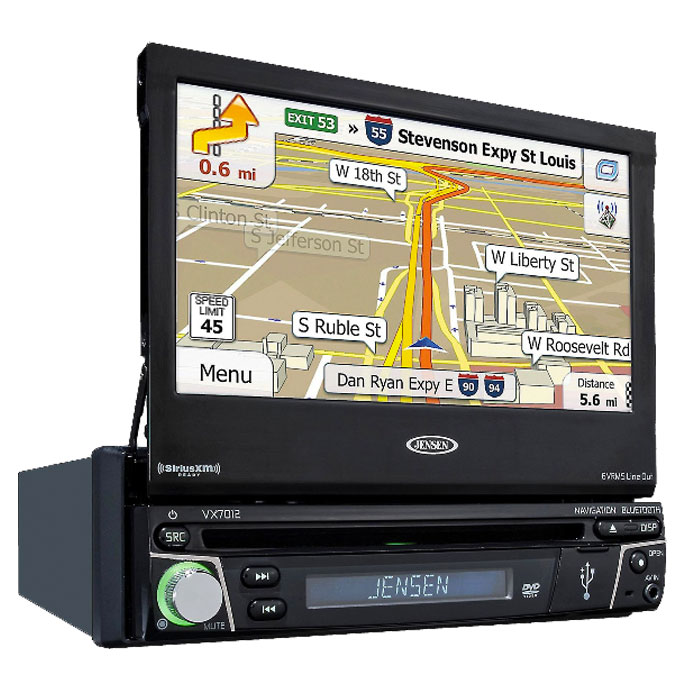 Jensen VX7012 In-Dash Car Navigation Systems