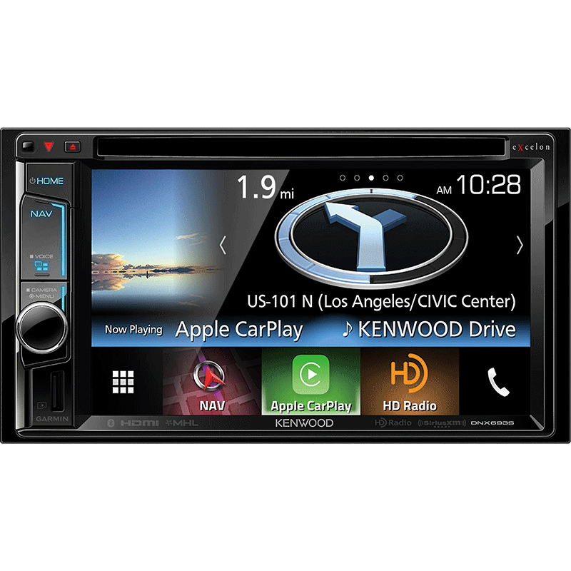 Kenwood DNX693S In-Dash Car Navigation Systems