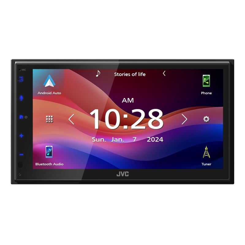 JVC KW-M590BT Apple CarPlay Receivers