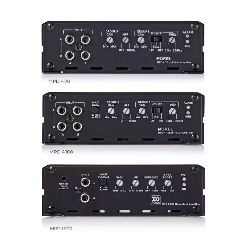 Morel MPD 1.500 Mono Subwoofer Amplifiers