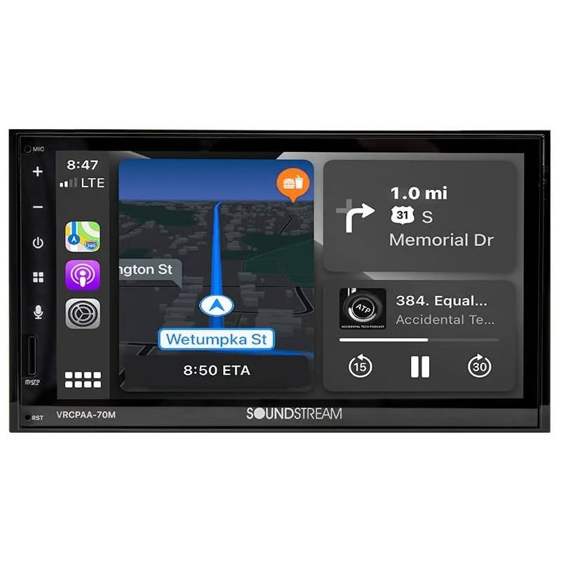 Soundstream VRCPAA-70MW Apple CarPlay Receivers