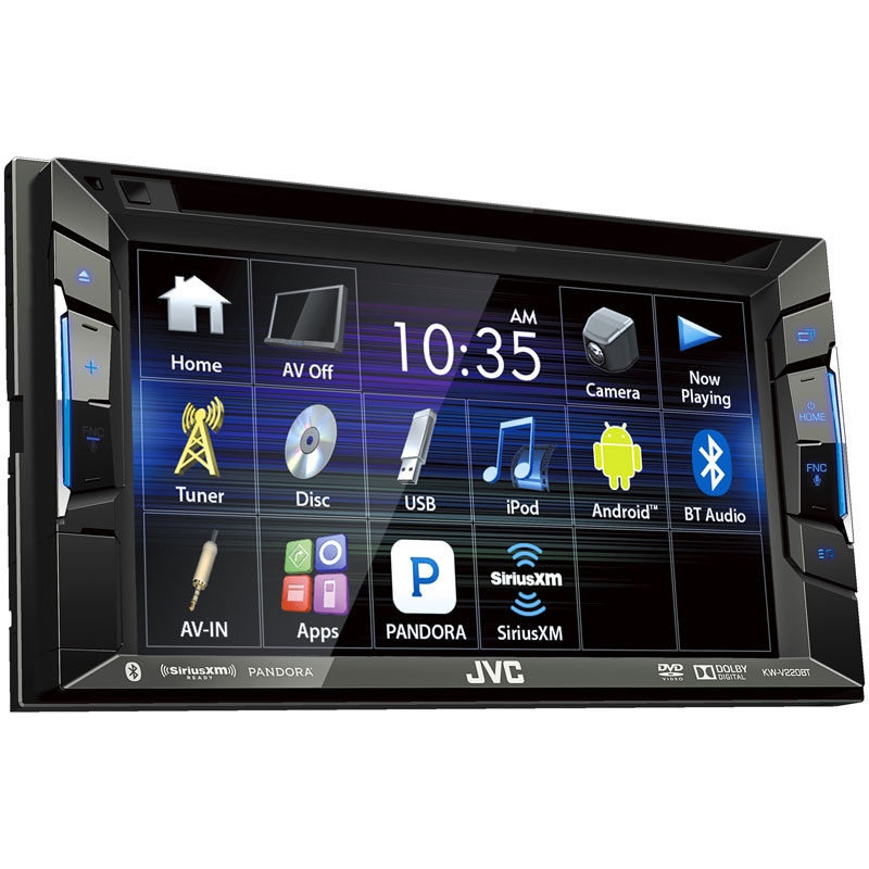 JVC KW-V220BT In-Dash Video Receivers (With Screen)