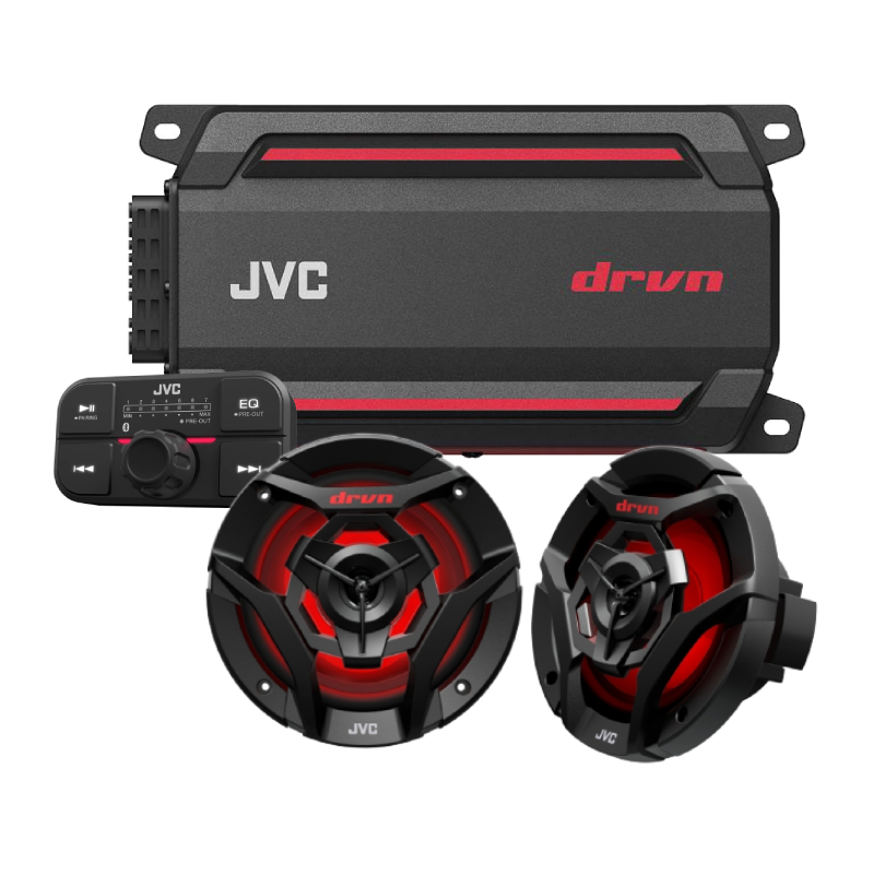 JVC CS-DR620MBL-Bundle2