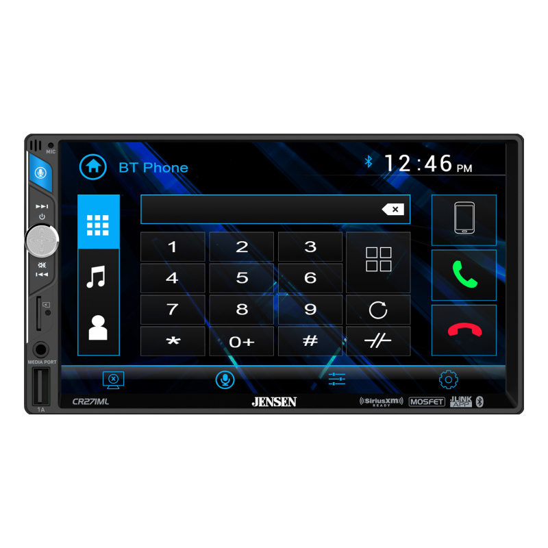 7 Media Receiver with Bluetooth and SiriusXM-Ready - CR271ML