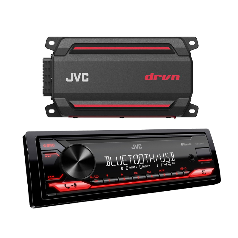 JVC KD-X280BT-Bundle