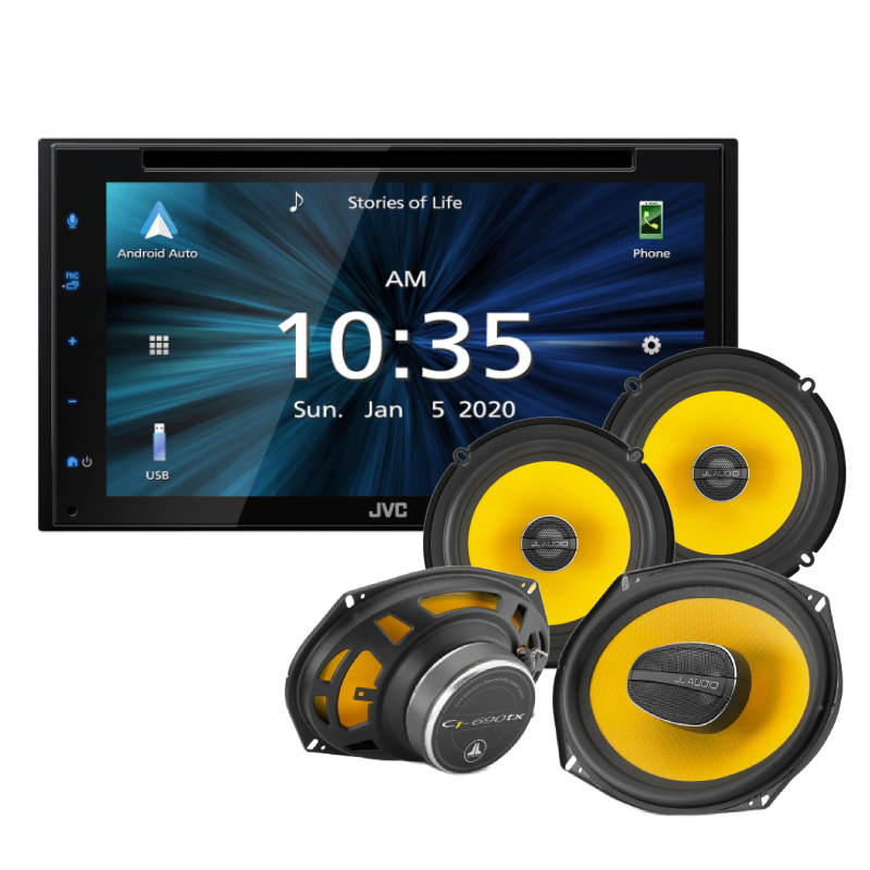 JVC KW-V660BT-Bundle2