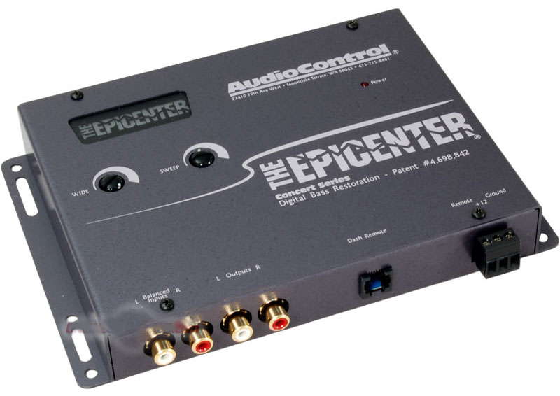 AudioControl The Epicenter - Gray Digital Bass Reconstruction Processor ...